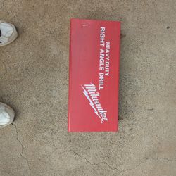 Milwaukee Right Angle Drill, Heavy Duty