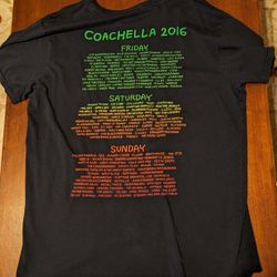 Coachella 2016 Lineup Dazed XL Men's T-shirt