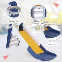 Slide for Kids, Freestanding Toddler Slide and Play Climber Set for Indoor Outdoor Use