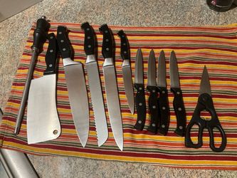 Cutlery cast iron pans and griddle