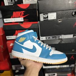 Jordan 1 Mid Aquatone size 11 VNDS 
