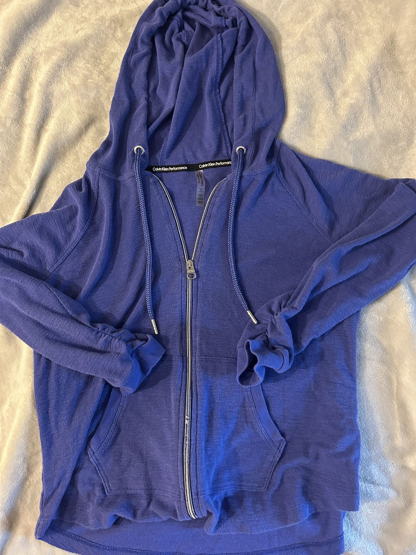Lightweight Calvin Klein performance zip up jacket