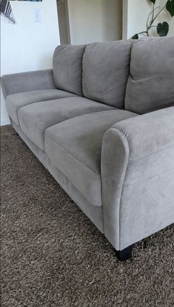 Newer Lifestyle Solutions Alexa Microfiber Sofa Couch