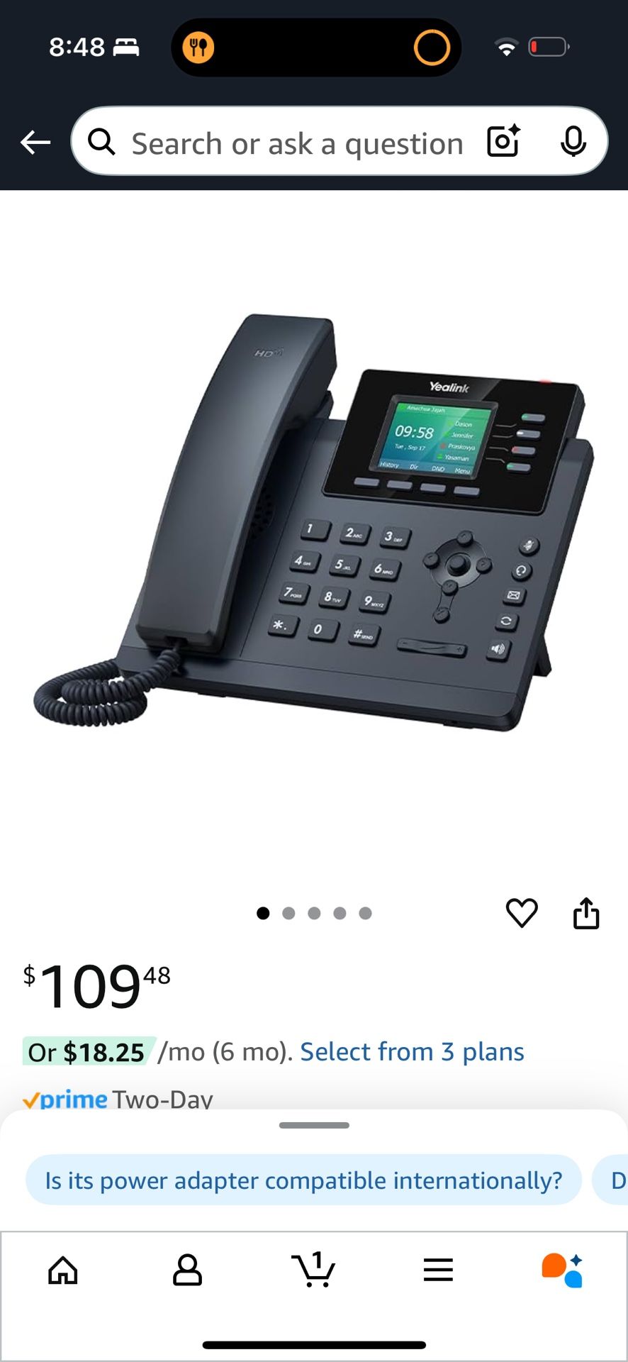 Yealink Office Phone