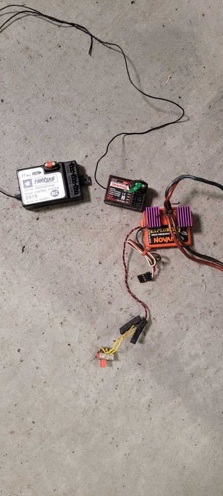Traxxas Remote And Novac Esc