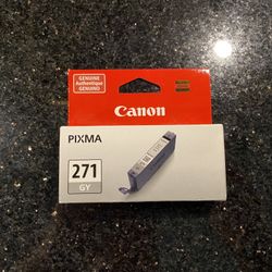 Canon CLI-271 Grey Ink Tank Genuine for PIXMA Printers (see compatibility below)