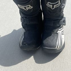 Kids Size 10 Motorcycle Boots 