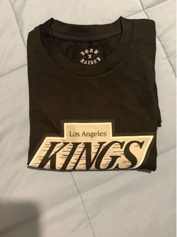 BORN X RAISED LA KINGS TEE men’s Large