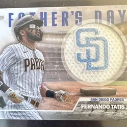 Topps Fernando Tatis Jr. Father’s Day Patch Card