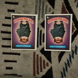 Garbage Pail Kids 180A 180B Trading Card Sticker 