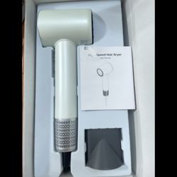 Pro Ionic Hair Dryer with Curl-Enhancing Diffuser | Voluminous Definition, Friz