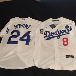 Dodgers Kobe Bryant Jersey #8/#24