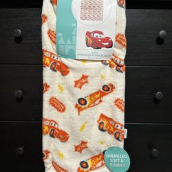 Disney Cars kids oversized blanket 
