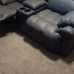 Gray SOFA and LOVESEAT