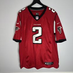 Matt Ryan Atlanta Falcons Football Jersey Mens Large Red Nike NFL