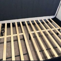 Queen Foam Bed With Frame And Water Proof Cover