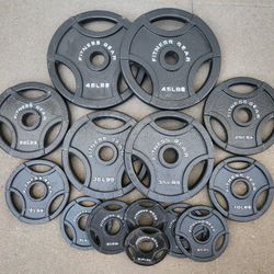 Fitness Gear Olympic Weight Plate Set