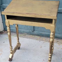 Small Vintage Wood Desk