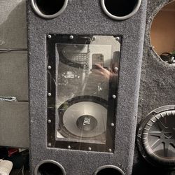 2 12” JBL subs