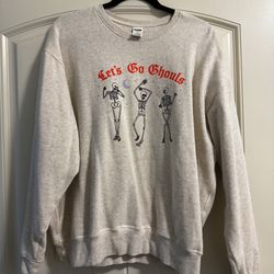 PINK Halloween crewneck sweatshirt