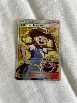 Pokemon Breeder Full Art Trainer 