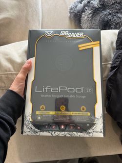 Lifepod Weatherproof Digital Lock Gun Case