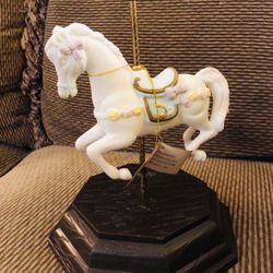 Porcelain carousel Horse
