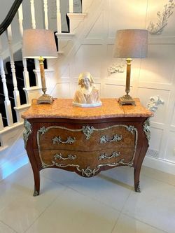 Stunningly beautiful and grand antique DRESSER / COMMODE