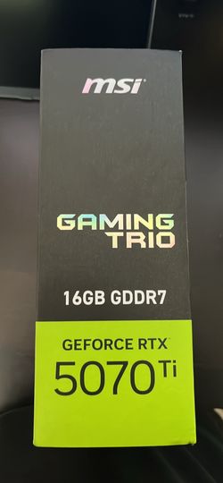 RTX 5070 Ti GAMING TRIO Graphics Card ❗️(PLZ READ DESCRIPTION)❗️
