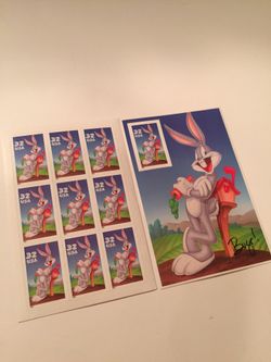 Bugs Bunny Complete Book of Collectible Stamps