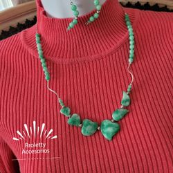 Sterling Silver 925 Necklace And Earrings Set