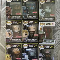 Star Wars Funko Pop Lot