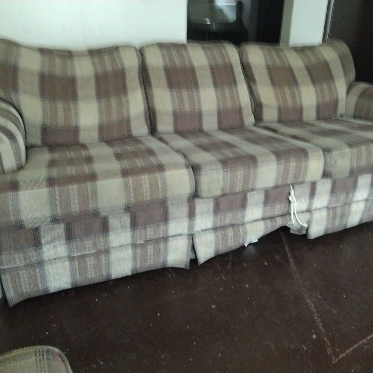 Sofa With Let Out Bed
