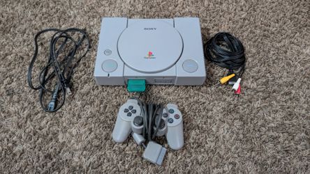 PS1 Console + Memory Card