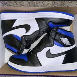 Nike Jordan 1 Royal Toe 8.5 9.5 10.5 Fragment Unc University Blue Supreme Dunk Low