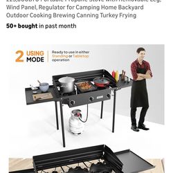 Rovsun 3 Burner Outdoor Gas Stove