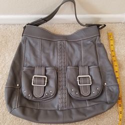 Tignanello Grey leather purse
