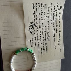 Custom Made Bracelets/ Resist/ Fck ICE