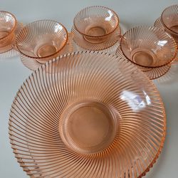 Pink Vintage Glassware.. All For $60
