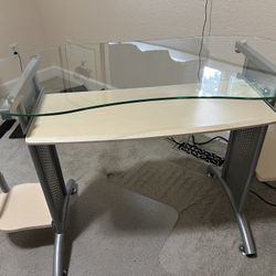 Minimalist Glass Desk