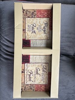 Two Stone Wall Art pieces