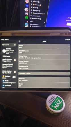 iPad Pro 11” 4th generation WiFi+Cell