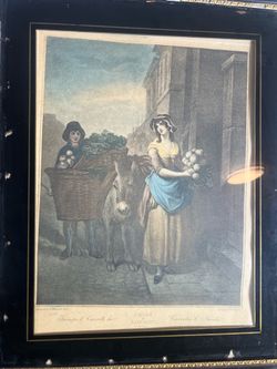 Turnips & Carrots ho Cries of London print series