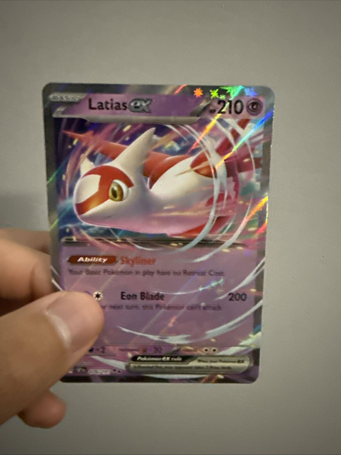 Pokemon (Latias EX) Card