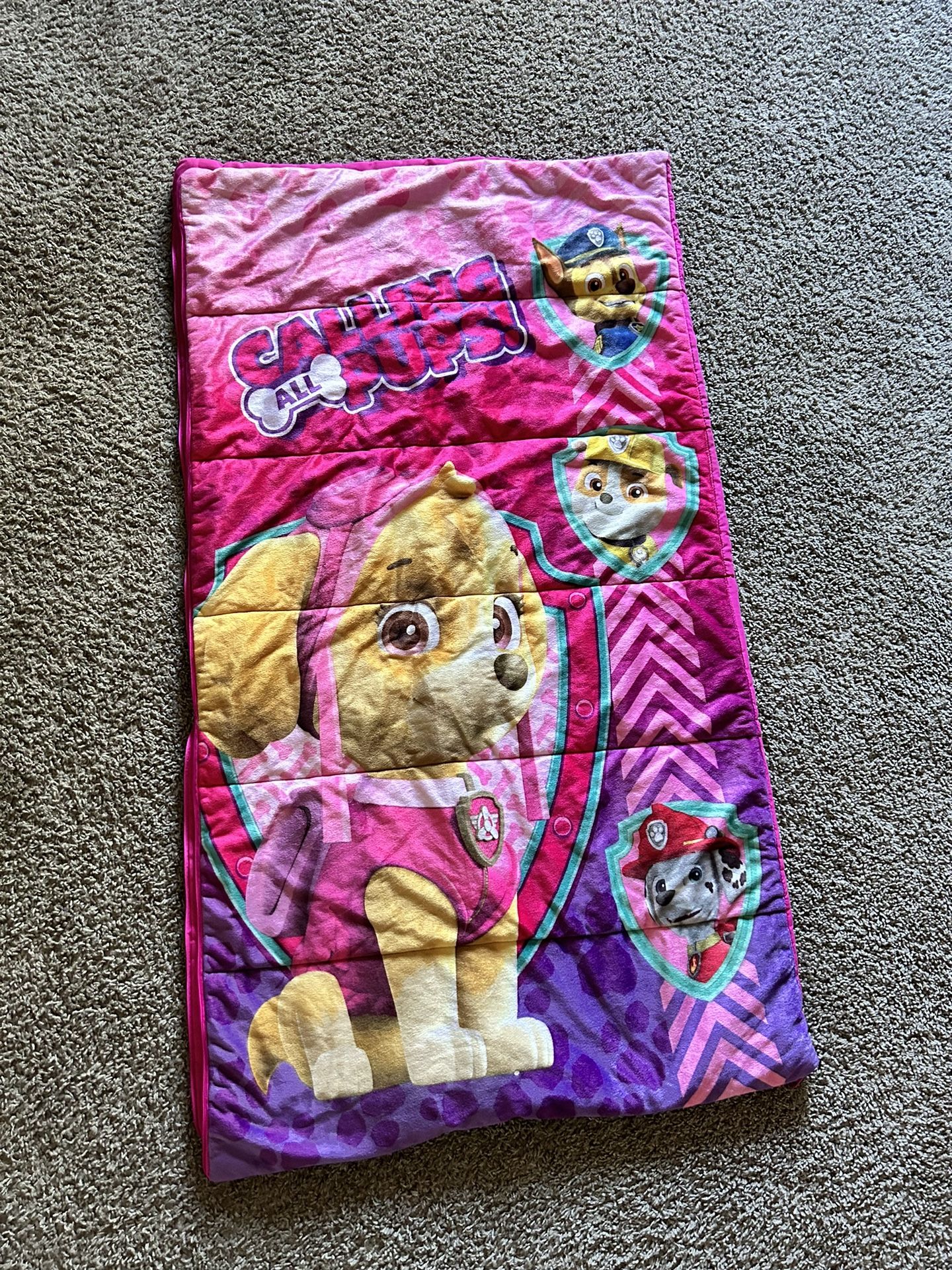 Paw Patrols Sleeping Bag