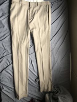 Perry Ellis Portfolio Beige Slacks