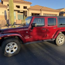 2012 jeep Wrangler Sahara 