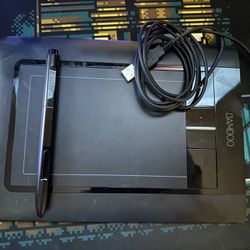 Bamboo pen drawing tablet 