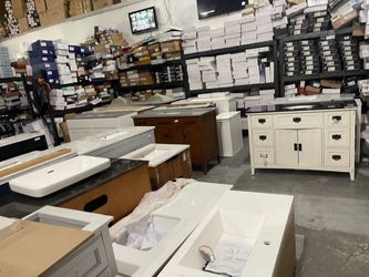 Vanities, faucets, chandeliers, light bulbs, outdoor lights, and many more. $50-$750