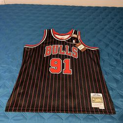 rodman bulls jersey products for sale